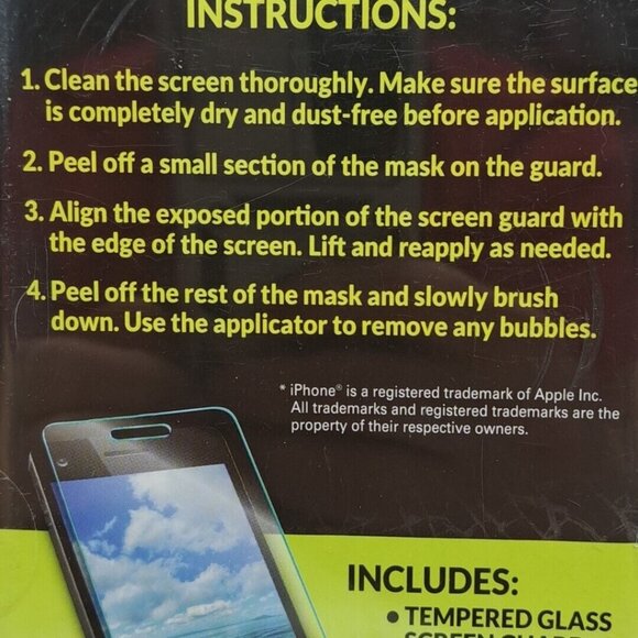 IPHONE 6+ /6s Plus/ 7 Plus / 8 plus Tempered Glass Screen Protector, FREE SHIP - Picture 6 of 7